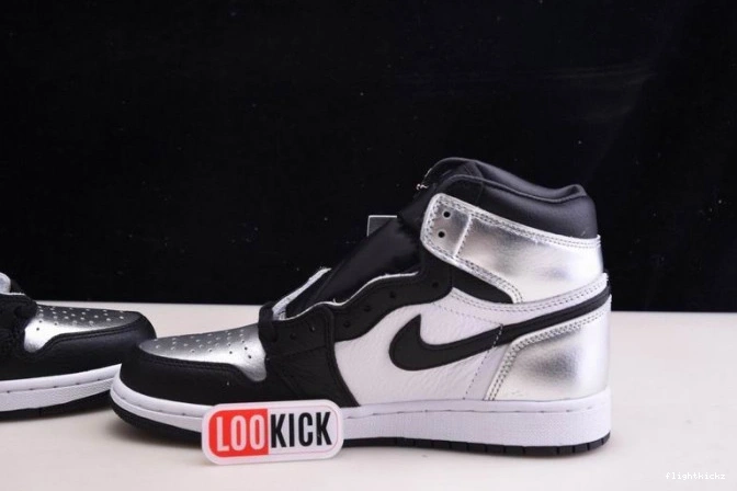 AIR CD0461-001 OG JORDAN HIGH SILVER WMNS 1 TOE 1013